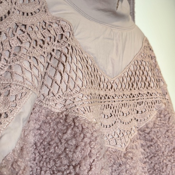 Free People FP Movement Seaside Fleece Embroidered Small - Picture 9 of 9